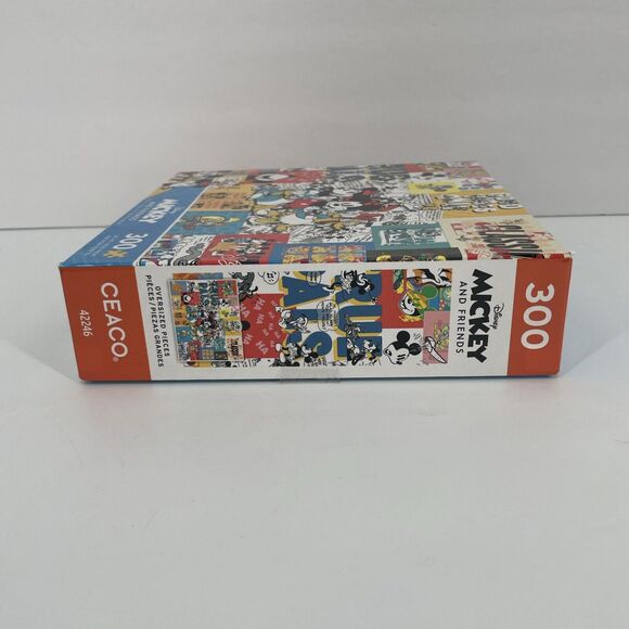 Disney Mickey and Friends Ceaco Puzzle 300 pc Jigsaw 42246 Oversized Pieces NEW - Picture 6 of 9